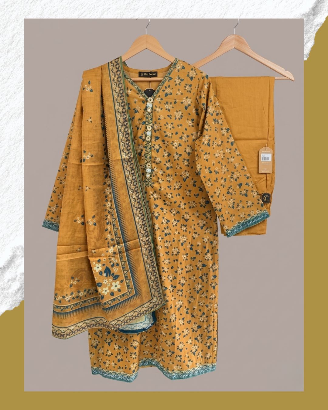 3PCS Stitched Lawn Suit for Women – Premium Summer Collection